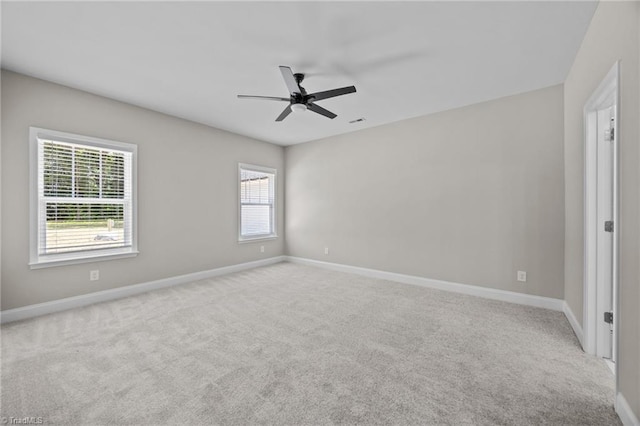 1337 Union Cross Rd, Kernersville, NC 27284 - carpeted spare room featuring ceiling fan and baseboards
