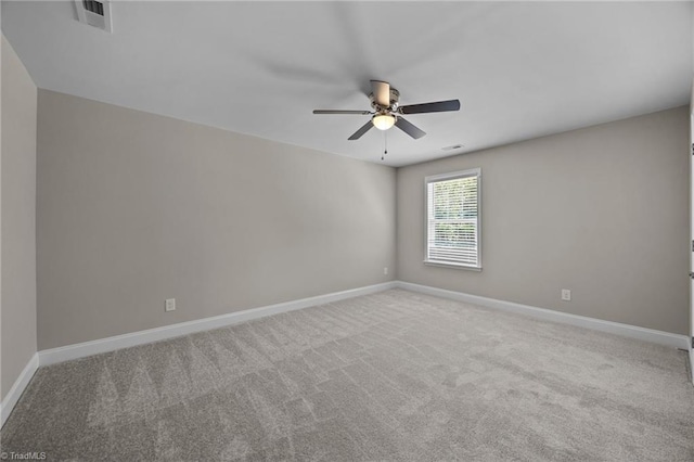 1337 Union Cross Rd, Kernersville, NC 27284 - carpeted empty room featuring a ceiling fan and baseboards