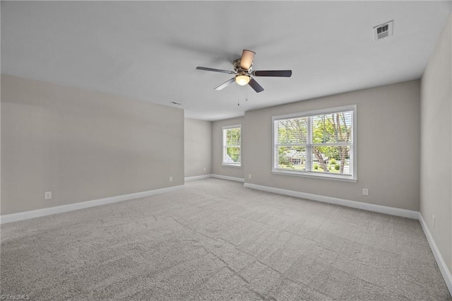 1337 Union Cross Rd, Kernersville, NC 27284 - carpeted spare room featuring a ceiling fan and baseboards