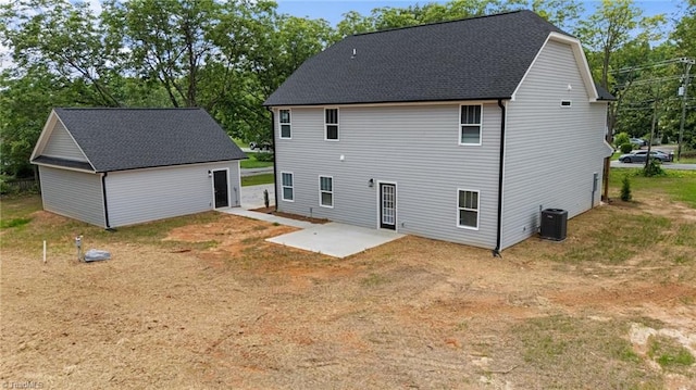 1337 Union Cross Rd, Kernersville, NC 27284 - rear view of property featuring a patio and view of wooded area