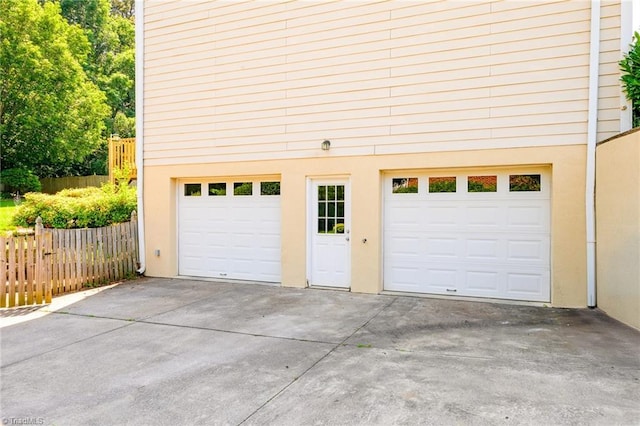 183 Scottsdale Dr, Advance, NC 27006 - garage featuring concrete driveway