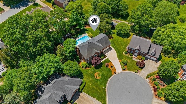 4802 Worchester Pl, Jamestown, NC 27282 - drone / aerial view of a pool