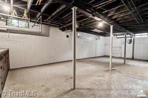 720 Ferndale Blvd, High Point, NC 27262 - view of unfinished below grade area