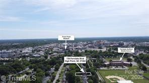 720 Ferndale Blvd, High Point, NC 27262 - aerial view of property's location