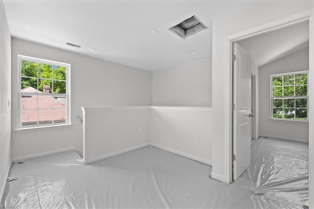 2154 E First St, Winston-Salem, NC 27101 - empty room with plenty of natural light and baseboards