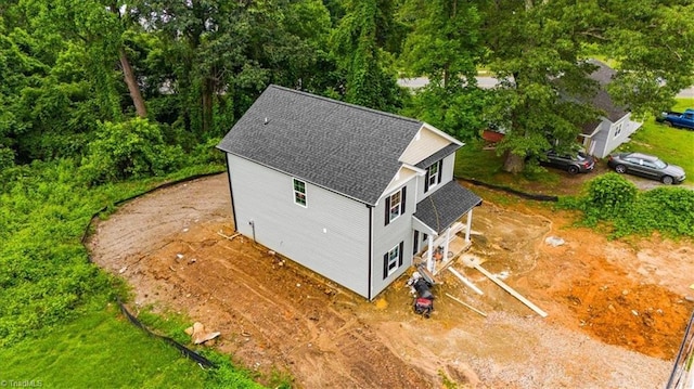 2154 E First St, Winston-Salem, NC 27101 - aerial view of property and surrounding area