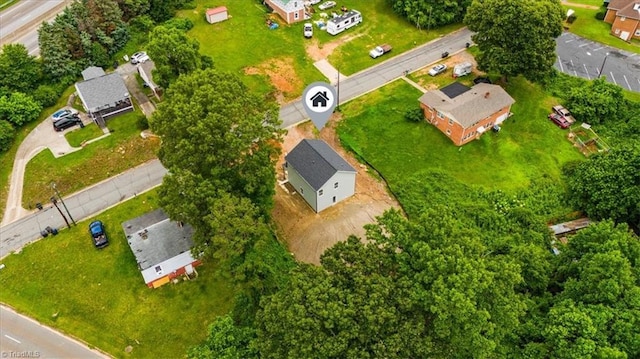 2154 E First St, Winston-Salem, NC 27101 - drone / aerial view