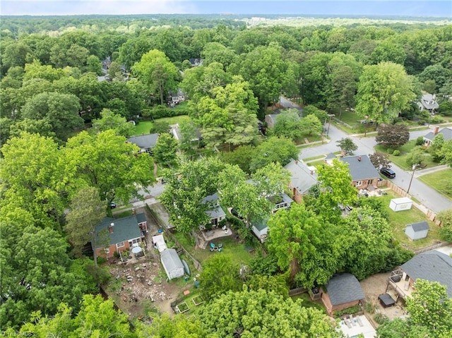 2607 Sherwood St, Greensboro, NC 27403 - aerial overview of property's location with nearby suburban area