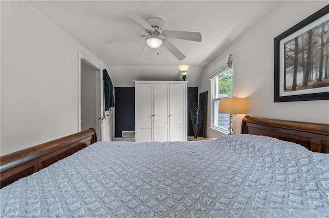 2607 Sherwood St, Greensboro, NC 27403 - bedroom featuring ceiling fan