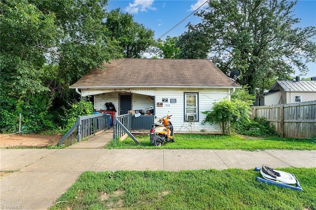 808 Devonshire St, Winston-Salem, NC 27107 - bungalow-style home with covered porch and a shingled roof