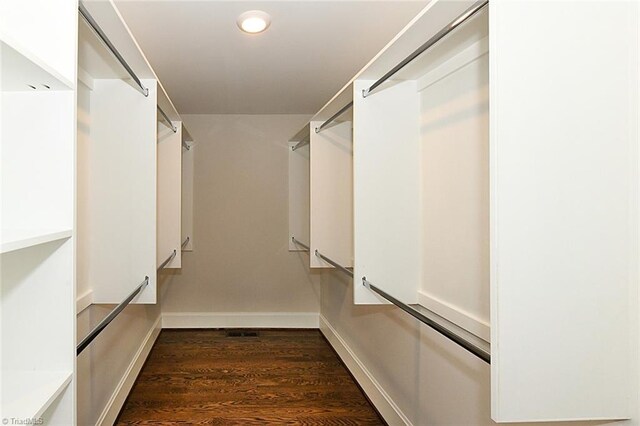 2700 Regency Dr, Winston-Salem, NC 27106 - walk in closet featuring dark wood-style floors