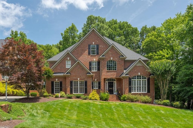 5000 Casting Way, Greensboro, NC 27455 - view of front of property with a front lawn and brick siding