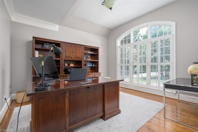 5000 Casting Way, Greensboro, NC 27455 - office space with light wood finished floors and crown molding