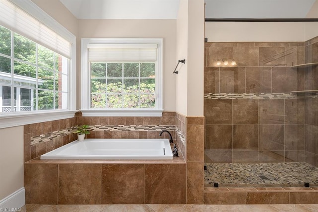 5000 Casting Way, Greensboro, NC 27455 - full bath featuring a bath and a tile shower