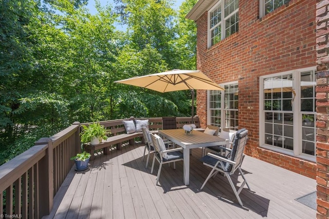 5000 Casting Way, Greensboro, NC 27455 - deck with outdoor dining space