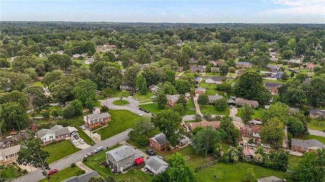 2206 Revolan Dr, Greensboro, NC 27407 - aerial overview of property's location featuring nearby suburban area