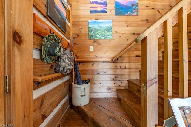 612 Joe Shoemaker Rd, Vilas, NC 28692 - relaxing sauna / steam room with wooden walls and hardwood / wood-style floors