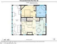 612 Joe Shoemaker Rd, Vilas, NC 28692 - property floor plan