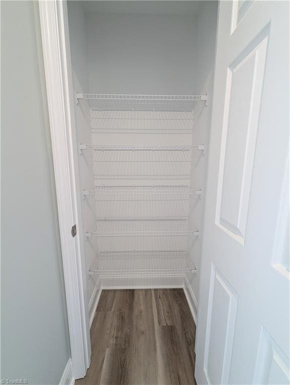 view of closet