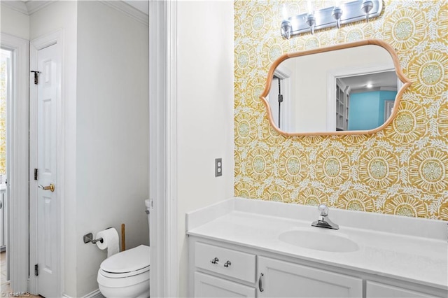 1420 Thornhill Ln, Winston-Salem, NC 27106 - bathroom featuring toilet and vanity