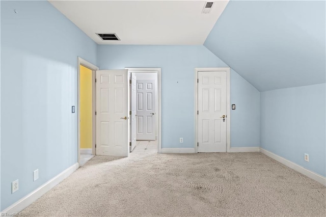 1420 Thornhill Ln, Winston-Salem, NC 27106 - unfurnished bedroom featuring carpet and vaulted ceiling