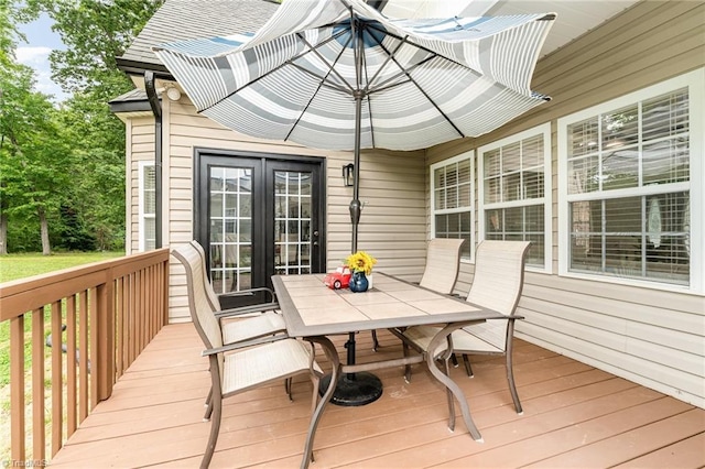 4636 Shattalon Cir, Winston-Salem, NC 27106 - wooden terrace featuring outdoor dining space