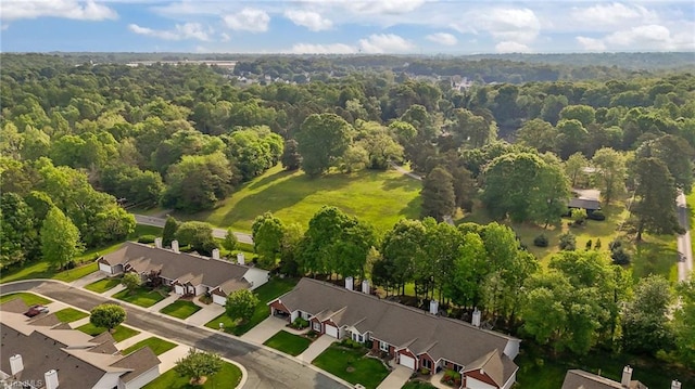 3027 Maple Ave Unit M2, Burlington, NC 27215 - aerial view of residential area with a heavily wooded area