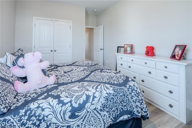 109 Red Maple Way, King, NC 27021 - bedroom featuring a closet and light wood-style floors