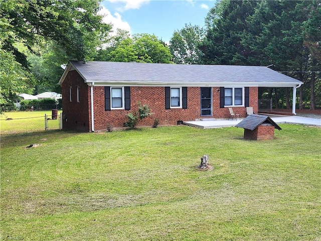 6905 Harlow Dr, Archdale, NC 27263 - ranch-style house featuring brick siding and roof with shingles
