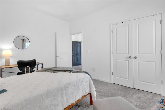 817 Sage Hill Dr, Jamestown, NC 27282 - carpeted bedroom with baseboards and a closet