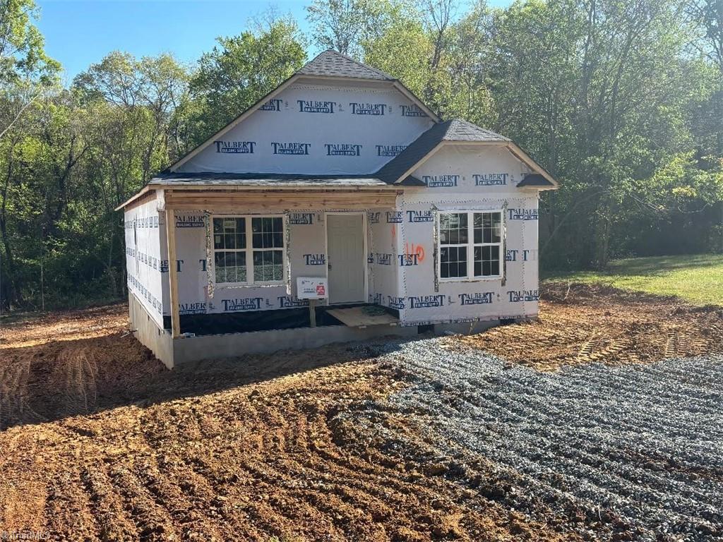 property under construction with a porch