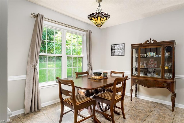 3714 Courtland Cir, Thomasville, NC 27360 - dining room featuring light tile patterned flooring and baseboards