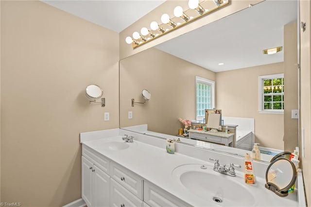 5805 Pine Hall Rd, Walnut Cove, NC 27052 - full bath featuring double vanity