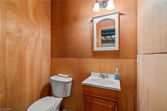 5805 Pine Hall Rd, Walnut Cove, NC 27052 - bathroom with toilet and vanity
