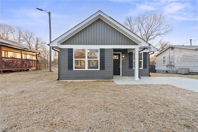 view of bungalow-style house