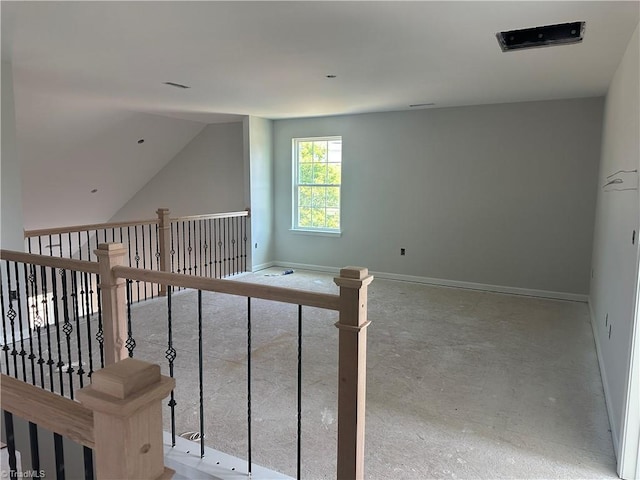 3301 Alyssa Way Lot 1, High Point, NC 27265 - stairway with baseboards and vaulted ceiling
