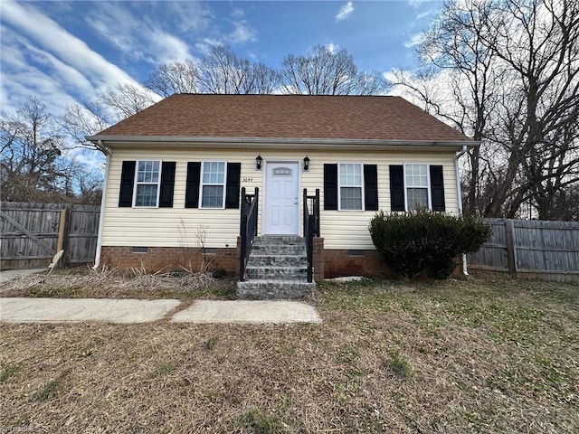 view of front of house