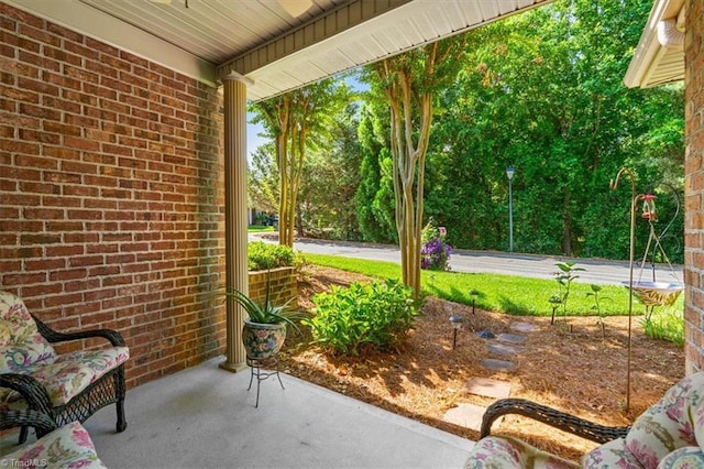 3702 Belfry Ct, Greensboro, NC 27410 - view of patio / terrace