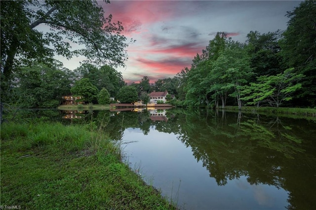 property view of water