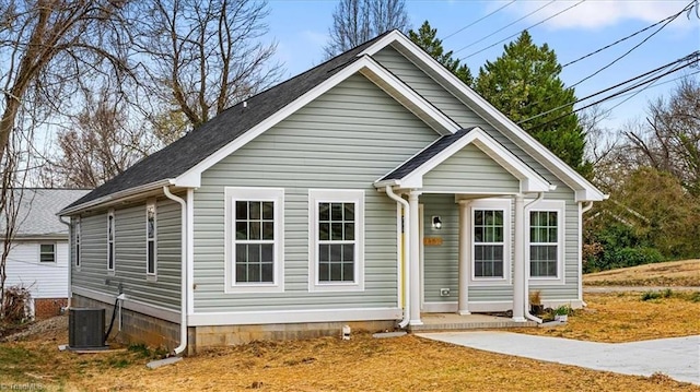 bungalow with cooling unit