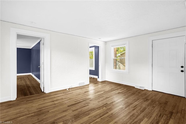608 Spruce St, High Point, NC 27262 - unfurnished room with wood finished floors and baseboards