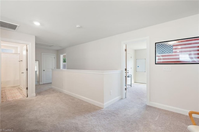 4077 Glenn Knoll Ln, Winston-Salem, NC 27107 - hall featuring carpet floors and baseboards
