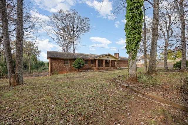 view of rear view of house