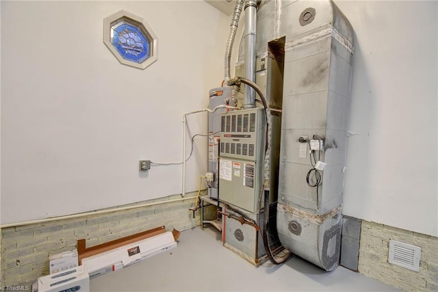 view of utility room