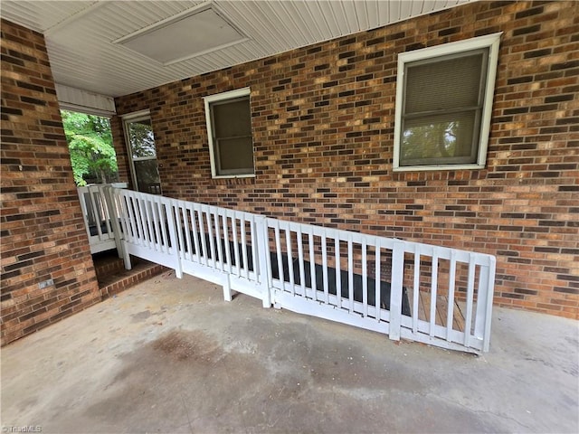 view of patio / terrace featuring a porch