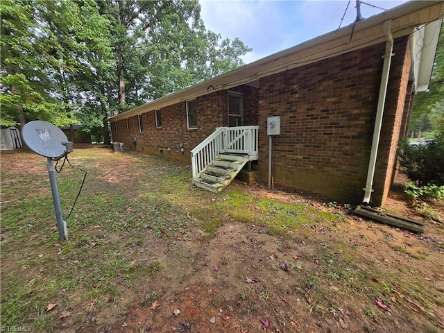 view of rear view of property