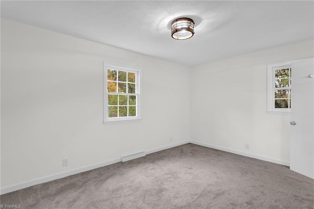 empty room featuring carpet floors