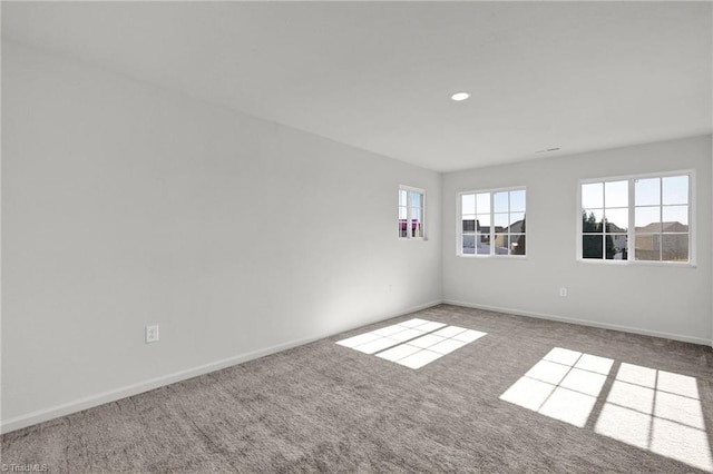731 Torbay Dr, Mcleansville, NC 27301 - carpeted empty room featuring baseboards and recessed lighting