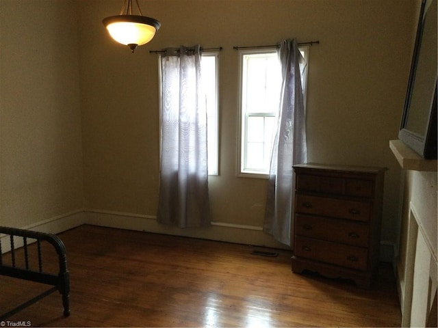 interior space featuring wood finished floors