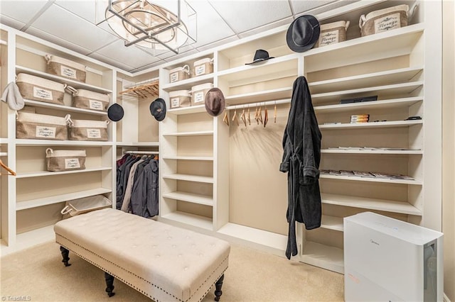 1312 Gilbrook Ct, High Point, NC 27262 - walk in closet with carpet flooring